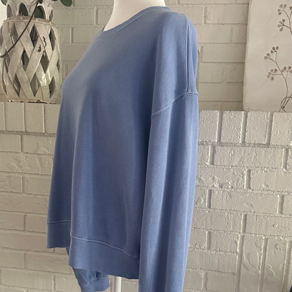 Old Navy Periwinkle Blue Pullover Sweatshirt - Picture 6 of 8